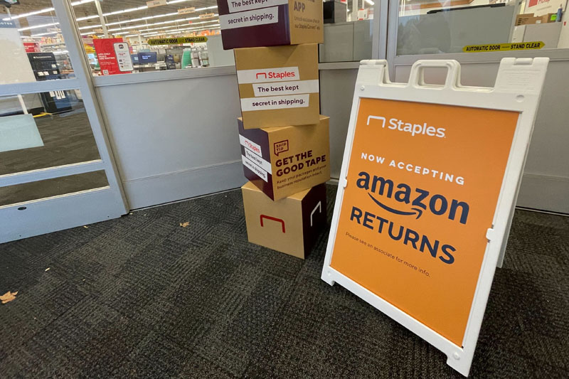 Amazon and Staples Join Forces: Streamlining Returns for Customers Amazon and Staples Join Forces: Streamlining Returns for Customers