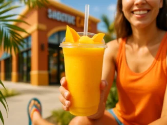 Tropical Smoothie Cafe Free Mango Monsoon Smoothie Deal on National Flip Flop Day