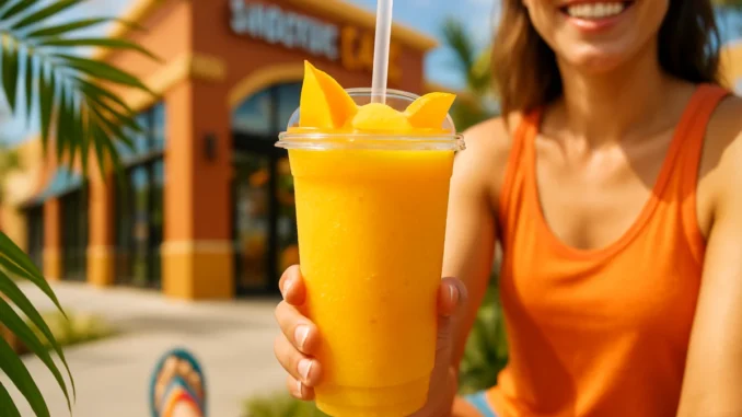 Tropical Smoothie Cafe Free Mango Monsoon Smoothie Deal on National Flip Flop Day