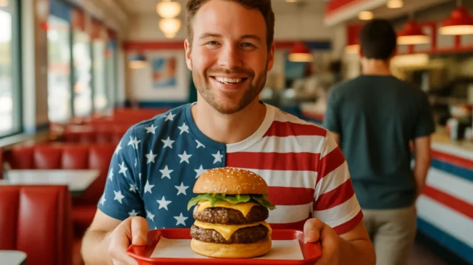 Wear an American Flag Item on May 28 and Get a Free Double Steakburger at Steak 'n Shake